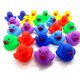 thumbnail image 4 of Juego de 24 patitos de goma chirriantes de 35 x 35 x 3 cm para jugar con el agua, juguetes de baño coloridos para bebés y niños., 4 of 6