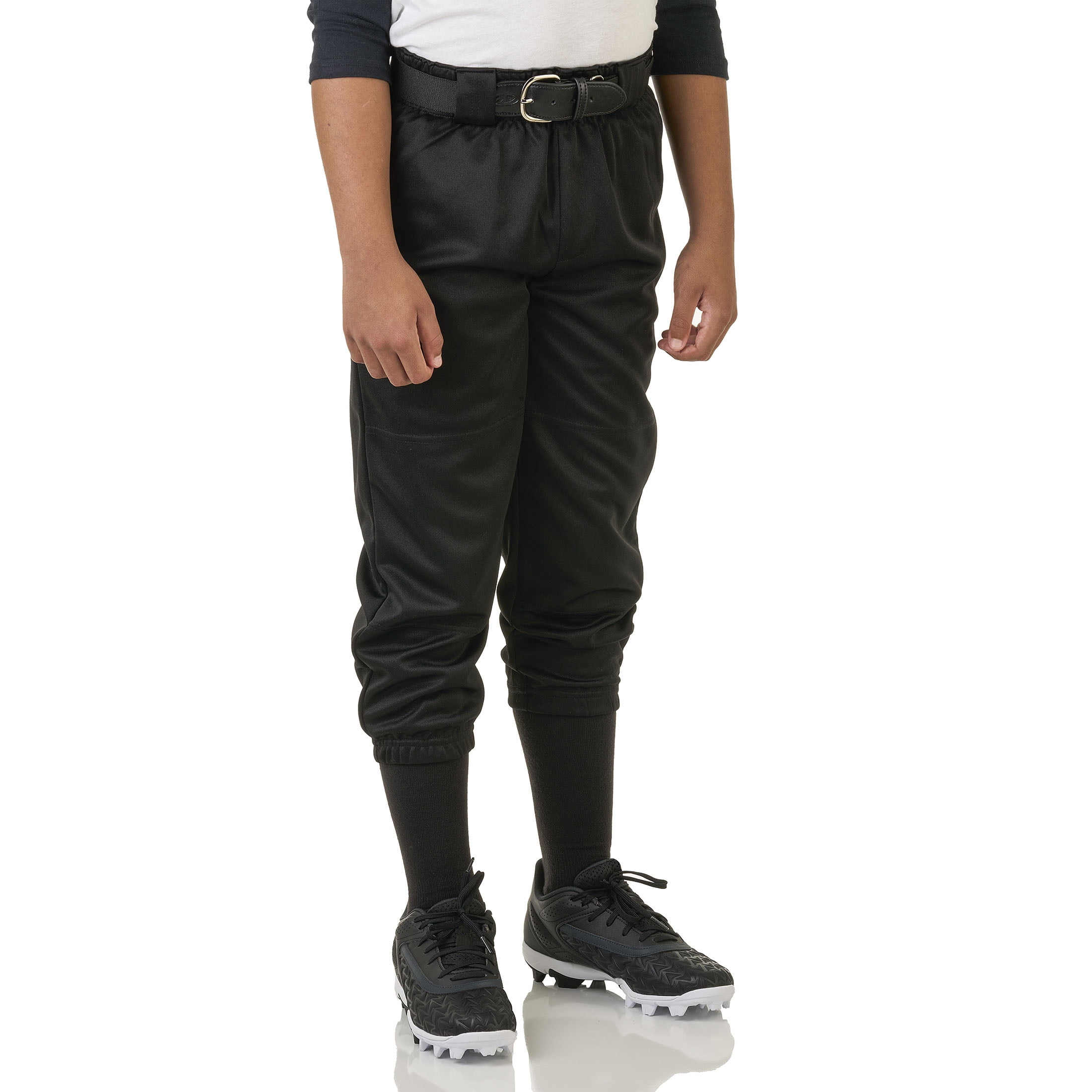 Athletic Works Youth Unisex Baseball/Softball Pants, Size XL, Black