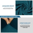 thumbnail image 4 of 2024 5 Seat Corner Sofa Cover Sectional Recliner Corner Sofa Protector for Livingroom Deep Blue, 4 of 10