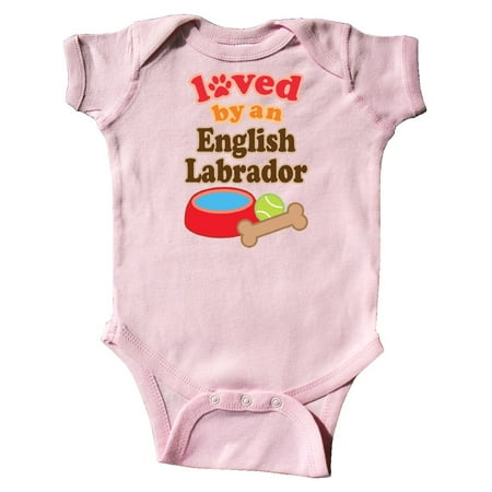

Inktastic English Labrador Dog Lover Gift Baby Boy or Baby Girl Bodysuit