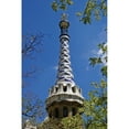 thumbnail image 2 of Posterazzi DPI1889276 Tower & Tree At Parc Guell Poster Print, 12 x 19, 2 of 4