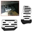 thumbnail image 3 of 2Pcs Gas Accelerator Pedal and Brake Pedal Cover Foot Pad Non-Slip for Universal Automa mj3108, 3 of 6