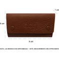 thumbnail image 4 of FIONCCI Genuine Leather Keychain for Men and Women with Clasp Closure - Handmade by experienced craftsmen - Storage bag - Various Genuine Leather Models, 4 of 5