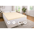 thumbnail image 5 of Oliver & Smith Premium 2-Inch GOLS Certified Natural Latex Mattress Topper, Firm Support and Breathable Twin XL Size Bed Topper for Pressure Relief, 5 of 7