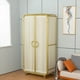 thumbnail image 4 of Clothing Rack Japanese Wardrobe Stands Designer Salon Nightstands Switch Closet Clothes Garderobe Multifunctional Furniture My Lux Decor Round, 4 of 14
