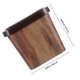 thumbnail image 2 of WRISTBIQUE Papelera De De Madera Falsa Para Dormitorio Reciclable Y Lavable Color Café, 2 of 6