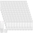 thumbnail image 1 of Bálsamo labial Tubes Bekith, paquete de 100 unidades, 5.5 ml, transparente con tapas blancas, 1 of 7