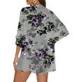 thumbnail image 2 of Women's Casual J Fashion Print Lightweight And Comfortable Beach Vacation Chiffon Cardigan Sun Cardigan plus Size Kimonos Cardigan Sweaters for Women with Pockets Corded Cardigan Oversized Cardigan, 2 of 6