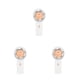 thumbnail image 1 of Advancent Fan 3 Gears Portable Handheld Ventiladores recargables Equipo de enfriamiento Blanco Type1 NO1, 1 of 6