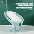 thumbnail image 3 of Forma De Hoja Con Ventosa Jabonera Decorativa Para Ducha Baño Cocina Kearding  HA044724-02, 3 of 6