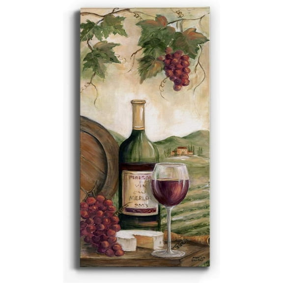 Aaheei Canvas Wall Art Modern Paintings Decorations Country Red Wine Romantic Nature Wall Hanging Vintage Canvas Artwork for Bedroom Office Kitchen Prints