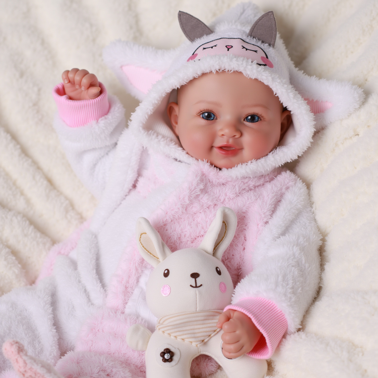 RSG 17 Inch Lifelike Reborn Baby Doll with Accessories photo 5