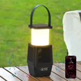 thumbnail image 2 of Portable Rechargeable Camping Lantern with Bluetooth Speaker and Dimmable Night Light, 2 of 7