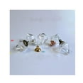 thumbnail image 3 of 10Pcs Diamond Shape Glass Charm Pendant DIY for Wishing Chain Necklace, 3 of 10