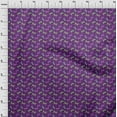 thumbnail image 4 of oneOone Viscose Chiffon Purple Fabric Kids Leopard Quilting Supplies Print Sewing Fabric By The Yard 42 Inch Wide, 4 of 4