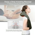 thumbnail image 1 of SAYFUT Shiatsu Back and Neck Massager with Heat and Deep Kneading Massage for Neck, Back and Shoulder Body Relaxation, Black, 1 of 8