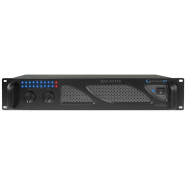 Technical Pro Professional 2U 2 Channel. 3000 Watts Power DJ Amplifier