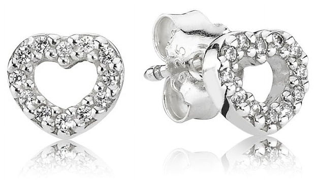 Pandora Sterling Silver Sparkling Infinity Stud Earrings Pandora Sterling Silver Sparkling Infinity Stud Earrings
