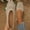 Beige F, variant on Women's Daily Commute Comfortable Casual & Dress Shoes Plus Size Office Work Spring Summer Daily Wear Black F 6.5