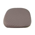 thumbnail image 1 of Estiramiento Jacquard Silla de Oficina Cojín Del Asiento Protector de La Cubierta Lavado a Máquina Extraíble para Trabajadores de Oficina Antideslizan Marrón Sunnimix Funda de asiento elástica, 1 of 8