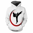 thumbnail image 3 of Sudadera con capucha personalizada con estampado de taekwondo para hombre, otoño e invierno, cómoda, clásica, vintage, nueva sudadera con capucha, sudadera con capucha y2k, ropa para hombre, 3 of 5