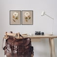 thumbnail image 2 of Stupell Industries Rustic Style Rose Blooms Floral Painting Black Framed Art Print Wall Art, 11 x 14, Set of 2, 2 of 8
