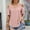 Pink, variant on Women's Casual Round Neck Short Sleeve Blouse Soft Polyester Spandex Stretch Comfortable T-Shirt Top for Daily Wear Work School Party