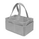 thumbnail image 2 of Organizador portátil para pañales con asa y separadores | Cesta de almacenamiento para artículos de bebé y regalos para baby shower, 2 of 7