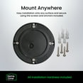 thumbnail image 7 of Home Zone 12 Packs Outdoor Solar Deck Light, Black, 20 Lumens, Waterproof, Dusk to Dawn, 7 of 7