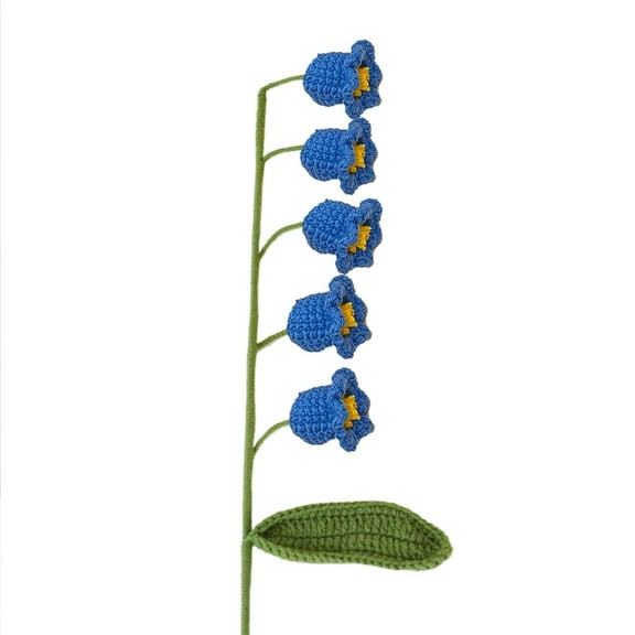 Mlkoz Fourth of July Decorations, Crochet Flower Of Valley Forever Flower birthday Gift Gift Housewarming Present graduation Gift beautiful Flower, Graduation Gifts