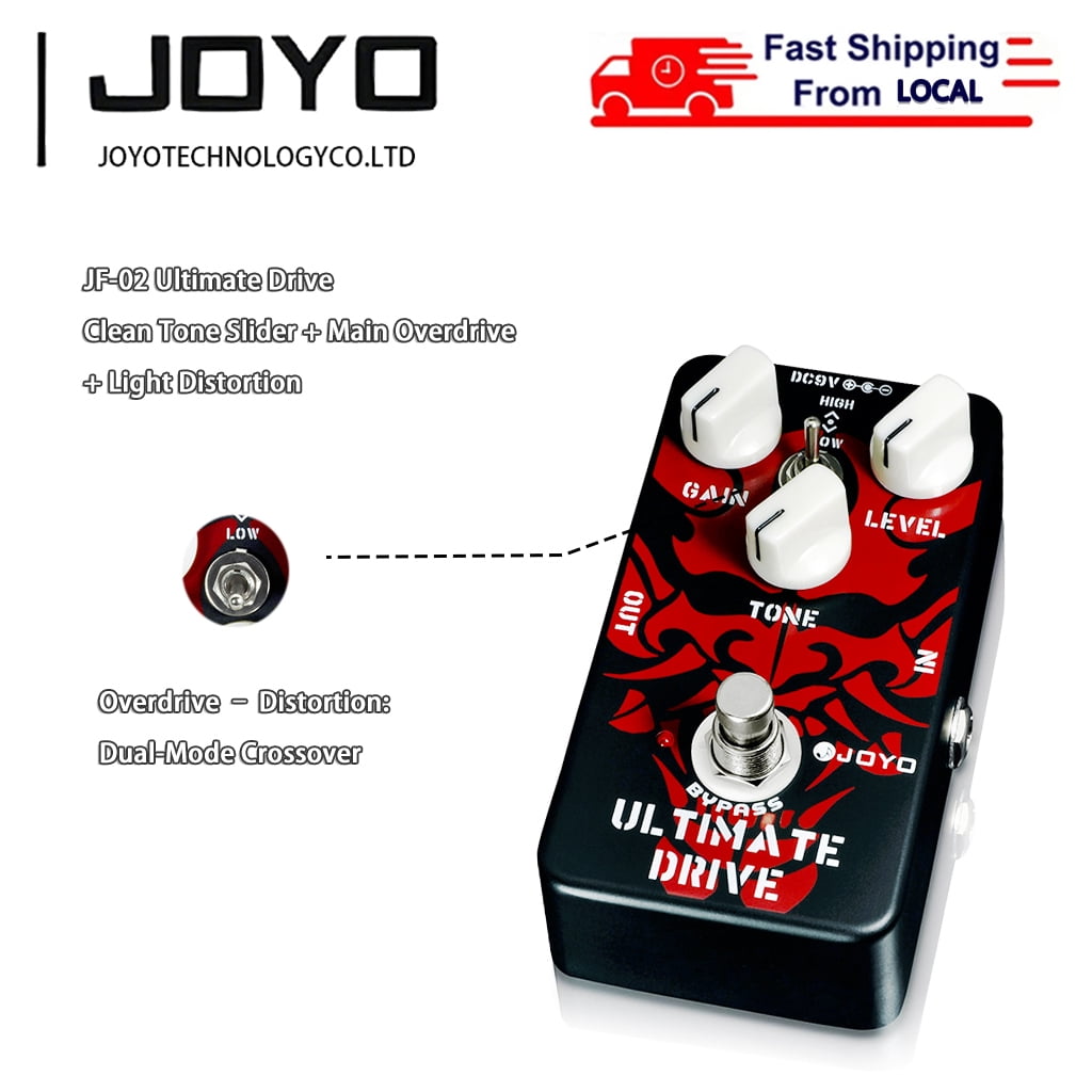 JOYO WAH-II Multifunctional WAH Pedal Mini Multimode with Quality