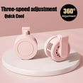 thumbnail image 4 of 2026 New Portable Silent Mini Bladeless Clip-On Fan - Adjustable 3-Speed Waist Fan for Shirt, Perfect for Outdoor, Travel & Office - Essential Travel Accessory, 4 of 6