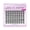 Black, variant on VEYESBEAUTY Manga Single Length Lash Clusters 70pcs, Bold Spiked Lash Extensions Invisible Band DIY Individual False Eyelashes 12MM