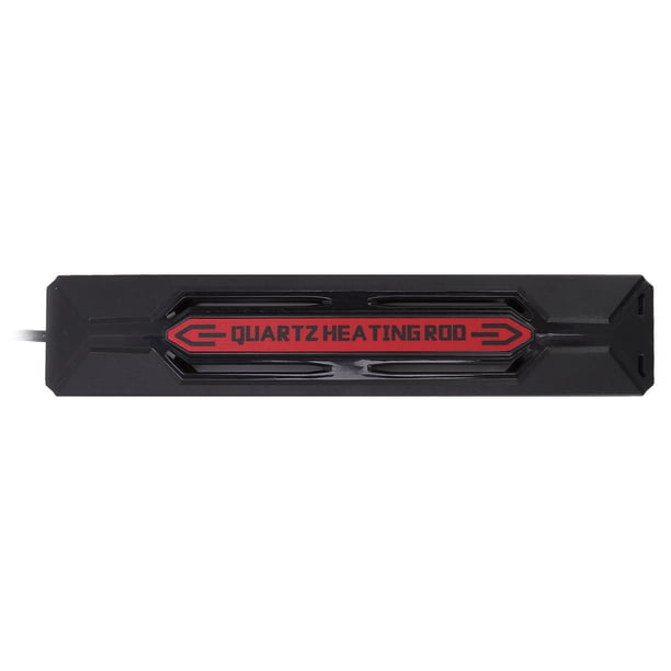Calentador de Acuario ANGGREK Calentador de Tanque de Peces de Vidrio de Cuarzo de Plástico con Controlador LED para Tortugas Betta