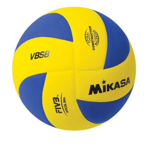 Volleyball for Indoor/Outdoor by Mikasa Sports, Size 5 VBS8YB