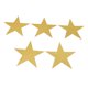 thumbnail image 1 of Recortes De Estrellas Doradas, Recortes De Estrella De 50 Piezas De Brillo De Estrellas De Doble Cara Recortes De Decoración Decoración De Pared De Para Tablón De Anuncios, 1 of 7