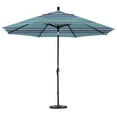 thumbnail image 2 of 11 Pieds Aluminium Marché Umbrella Collier Inclinaison DV Mat Noir/sunbrella/dolce Oasis, 2 of 2