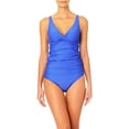 thumbnail image 3 of Time and Tru Women's and Women's Plus Size Twist Front Tankini Swim Top, 3 of 3