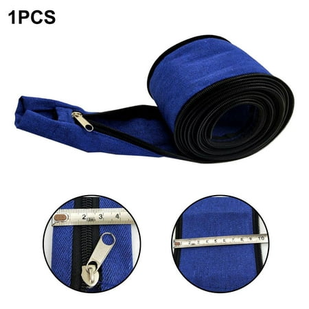 

RANMEI 1PCS Blue TIG/MIG Welded Torch Cable Cover with Pull Chain 4.5CM