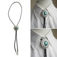 thumbnail image 2 of Adjustable Necktie Distinctive Men's Bolo Tie Men's Rodeos Ties, 2 of 12