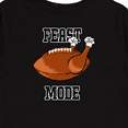 thumbnail image 4 of Inktastic Thanksgiving Feast Mode Turkey Football Boys or Girls Long Sleeve Toddler T-Shirt, 4 of 5