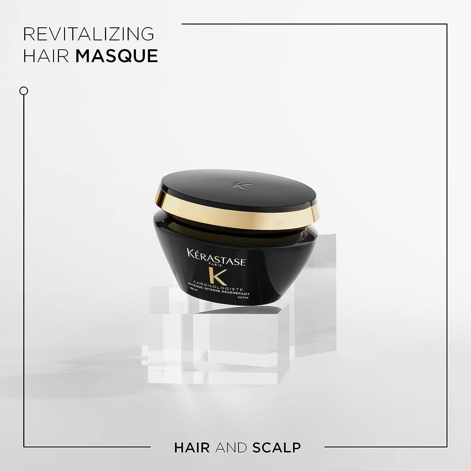 Kerastase Chronologiste Essential Revitalizing Hair Mask For Dry & Damaged Hair, 6.8 oz / 200ml
