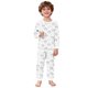 thumbnail image 2 of Conjuntos de blusas y camisas de cuello redondo y manga larga para niños y niñas con estampados de grafitis de interés, camisetas con cuello redondo, pantalones casuales, tops y pantalones para niñas., 2 of 8