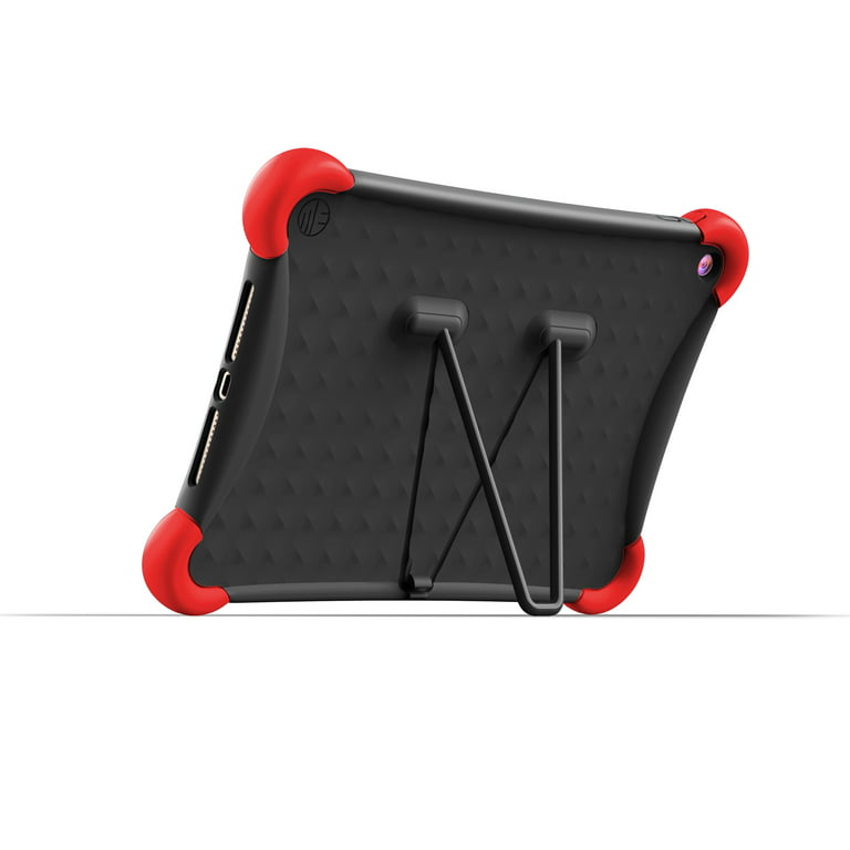 Deer iPad Case Silicone Case with Pencil Holder Handles and Kickstand