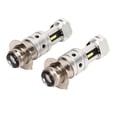 thumbnail image 2 of H6 H6M P15D Motorcycle LED Bulb Dual Optical Lens 100W Super Bright Headlamp Bulb for ATV UTV White Light 6000K, 2 of 5