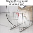 thumbnail image 4 of Plate Storage Rack - 2 Pack Stainless Steel Organizers For Kitchen Cupboard, 4 of 5