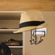 thumbnail image 3 of Soporte Para Casco, Estante De Almacenamiento Multifuncional Para Montaje En Pared Para Guardar Abrigos, Sombreros, Llaves seitruly HA035642-00, 3 of 6
