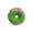 Green, variant on Plush Donut Pet Toy, Crystal Fabric Interactive Squeaky Accessory, Soft Bite Entertainment Toy For Cats And Small Dogs, Lightweight Indoor Activity Companion Toy