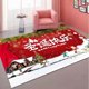 thumbnail image 2 of Alfombra de área redonda de copo de nieve de plástico, alfombrilla de piso de círculo lindo de nieve de Navidad para interiores y exteriores, hecha en China Sincero Hogar, 2 of 6