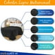 thumbnail image 5 of Cobertor Ligero Liso Matrimonial Hotelero Suave Y Calientito. MOD. NEGRO, 5 of 5